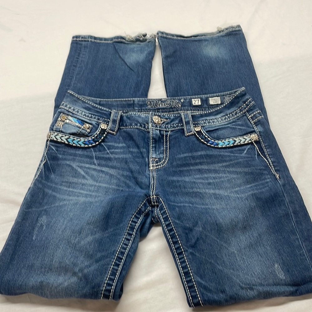 Miss Me Signature Boot Jeans Size 27